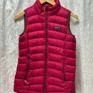 Patagonia Red Puffer Vest